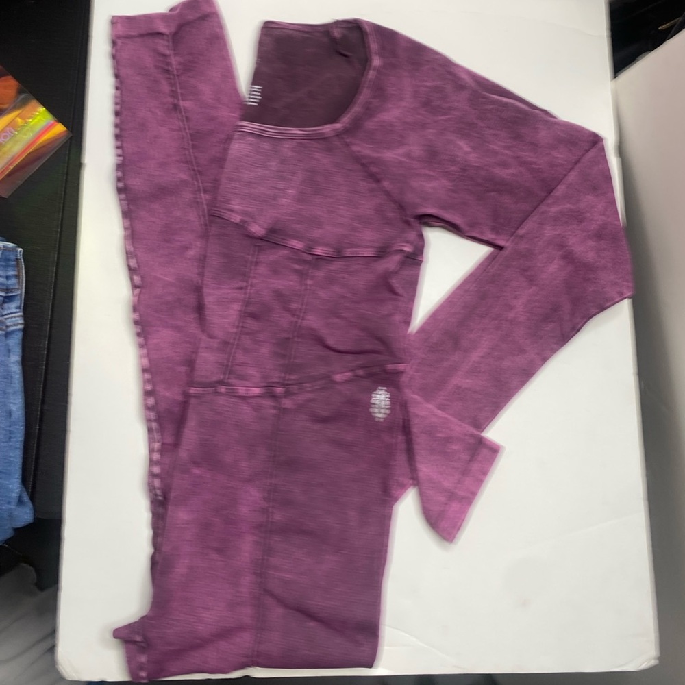 Free People Good Karma Corset Long Sleeve Bodysuit - Picture 9 of 9
